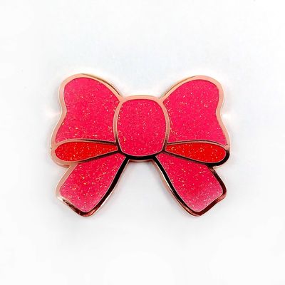 Ρούμπινο Cute Bowknot Custom ψυγείο μαγνήτης για την προώθηση Προσαρμοσμένο μέγεθος