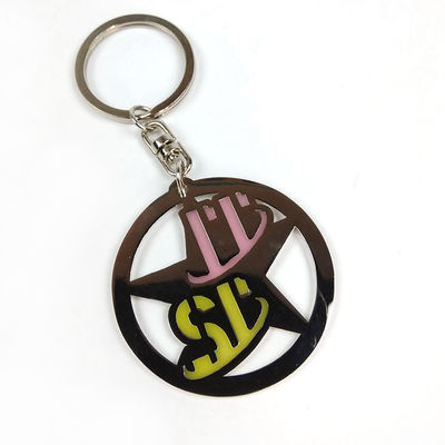 Χρώμα Διαφανές Λάκκα Προωθητικό Keychain Ζωηρή Twist για το εμπορικό σήμα